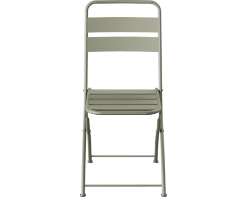 Chaise pliante en métal pour le jardin