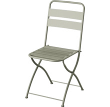 Chaise de jardin en acier, pliable