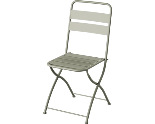 Chaise de jardin en acier, pliable