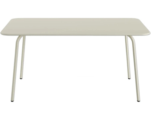 Table rectangulaire avec pieds en métal pour l''intérieur