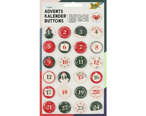 Adventskalender Buttons