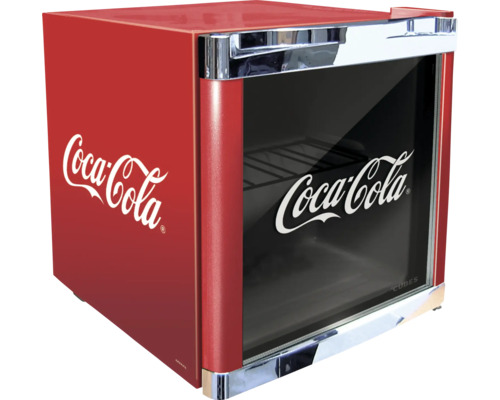 Réfrigérateur Cubes lxhxp 43 x 51 x 47,5 cm compartiment réfrigération 48 l Réfrigérateur Coca-Cola pour boissons