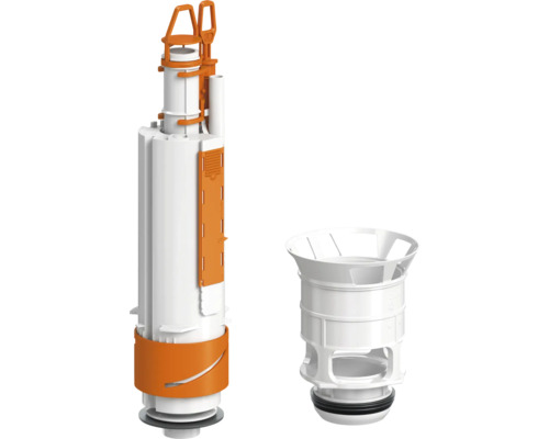 Toilettenspülventil und Glockenkörper für WC-Spülkästen