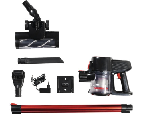 Akkustaubsauger mit Zubehörteilen