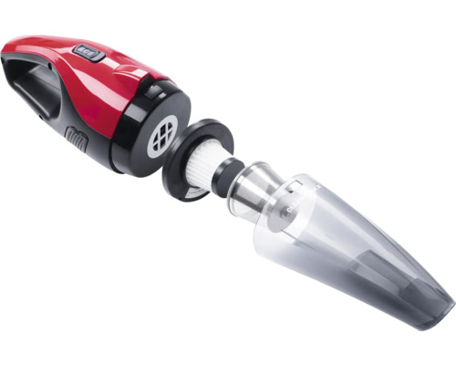 Akkusauger mit abnehmbarem Filter zur Reinigung