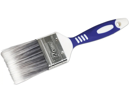 Pinceau plat avec manche en plastique