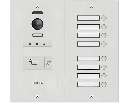 Interphone vidéo Philips WelcomeHive Pro 2 8TN unité externe