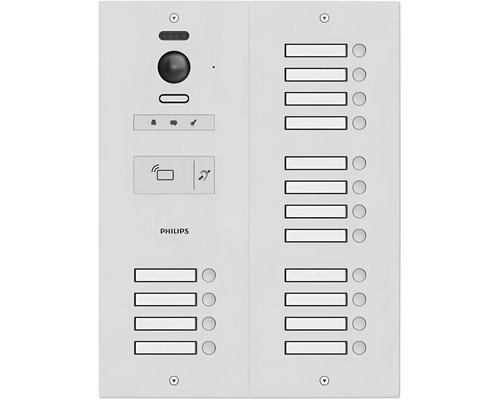 Interphone vidéo Philips WelcomeHive Pro 2 16TN unité externe