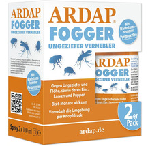 ARDAP Fogger pour lutter contre les parasites, pack de 2