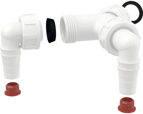 Kit d''installation pour robinet d''eau, raccord coudé et raccord en T