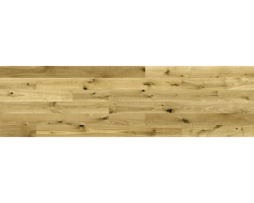 Plancher en bois de chêne avec nœuds