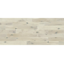 Plancher en bois clair avec des nœuds