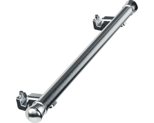 Seitlicher Handlauf Thermorossi Stahl 49 cm silber