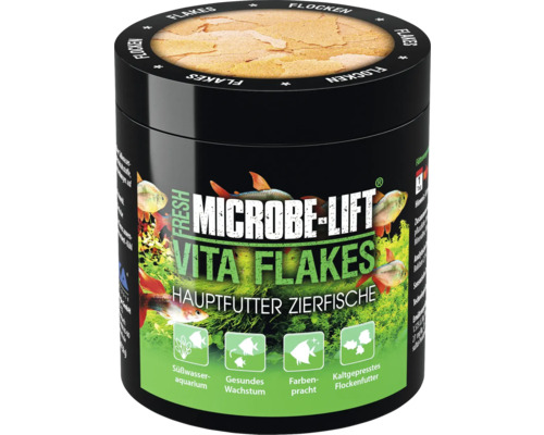 Microbe Lift Vita Flocken Hauptfutter für Zierfische