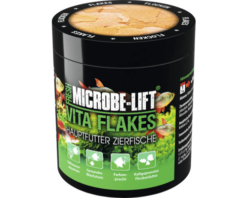 Microbe Lift Vita Flakes Hauptfutter für Zierfische
