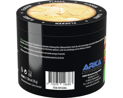 Arka Vita Flakes Zierfischfutter in Dose