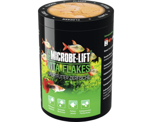 Microbe Lift Vita Flakes Fischfutter Dose