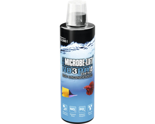 Bouteille Microbe Lift NO3PO4 Control pour le contrôle des nitrates et phosphates dans l''aquarium