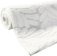 Tapis enroulé avec motif de pierre