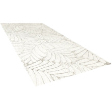 Tapis avec motif de feuilles