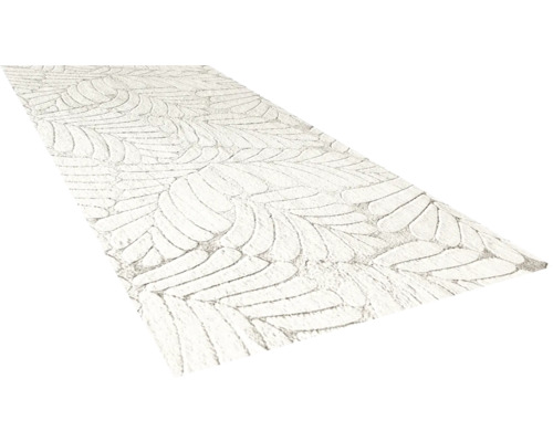 Tapis avec motif de feuilles
