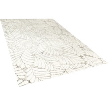 Tapis avec motif de feuilles
