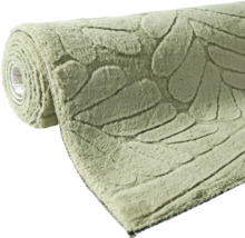 Gerollter Teppich mit Steindesign