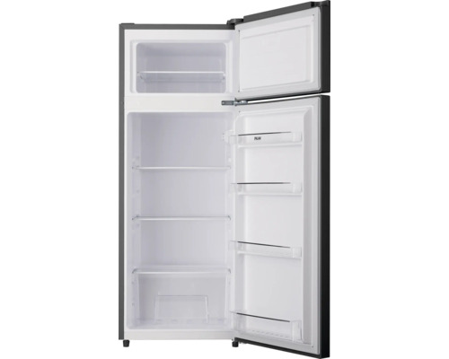 Geöffneter Kühlschrank mit Gefrierfach