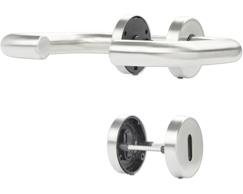 Edelstahl Türdrücker Garnitur