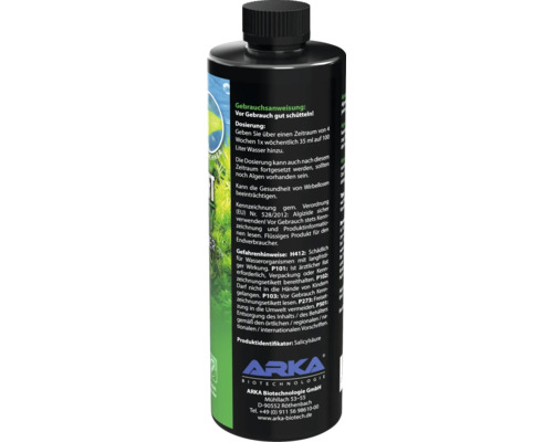 Bouteille d''anti-algues pour aquarium de Arka Biotechnologie