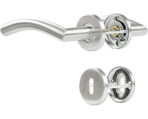 Türdrückergarnitur aus Edelstahl