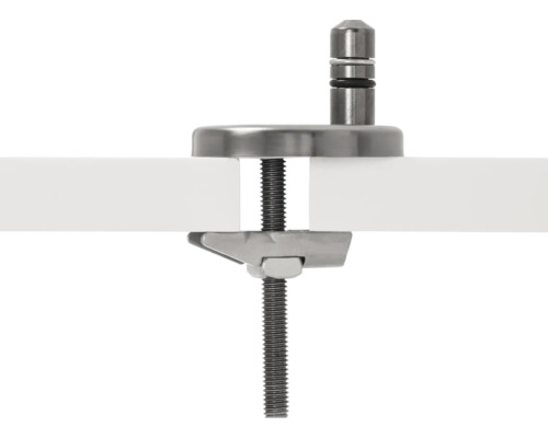 Support de table pour plaque de verre