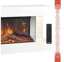 Kamin mit Flammeneffekt und Fernbedienung