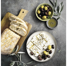 Glasbild Mediterrean Food II 50x50 cm