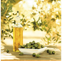 Tableau en verre Olives III 50x50 cm