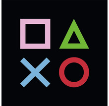 Symboles PlayStation: carré, triangle, croix, cercle