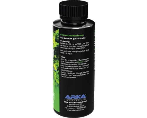 Arka Biotechnologie Plants P Engrais pour plantes Bouteille