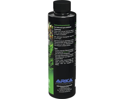 Flasche Plants Fe Eisendünger von Arka Biotechnologie