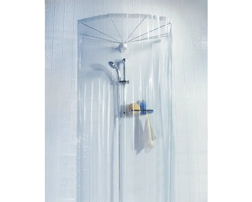 Rideau de douche de rechange Ombrella transparent 170x200 cm