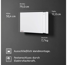 Convecteur mural Stiebel Eltron CND 100 79x50,4 cm 1000 watts