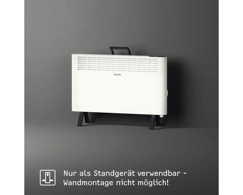 Radiateur autoportant avec poignée et pieds