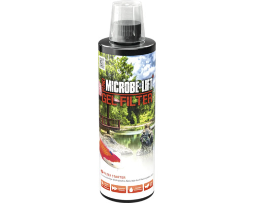 Teichpflege MICROBE-LIFT POND Teich Gel Filter 473 ml Filterstarter oder nach Reinigung des Filters