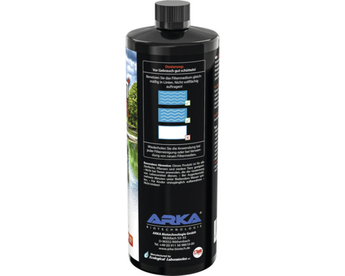 ARKA Biotechnologie Filterbakterien Dosierflasche