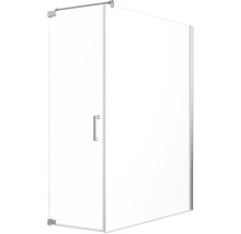 Cabine de douche avec porte en verre