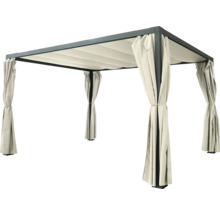 Tonnelle avec rideaux pour l''extérieur