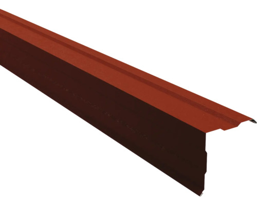 PRECIT Ortgangblech gesickt für Trapezblech Oxidrot RAL 3009 Shimoco 80µm 2000 mm x 115 mm x 115 mm x 0,5 mm PRECIT Ortgangblech gesickt für Trapezblech Oxidrot RAL 3009 Shimoco 80µm 2000 mm x 115 mm x 115 mm x 0,5 mm