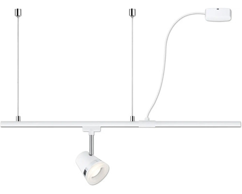 Câble d'alimentation Paulmann URail 2 m max. 1000 W blanc signalisation 230 V Plafonnier avec un point lumineux