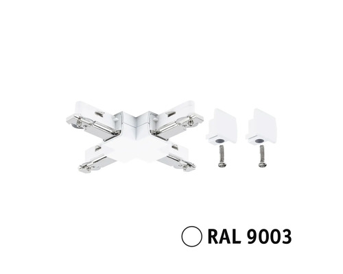 Vierfachverbinder für Stromschienen Beleuchtungssystem