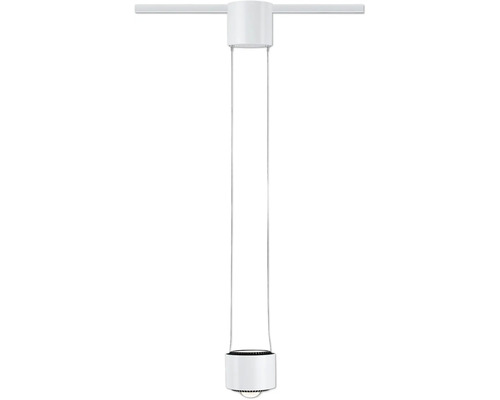 Suspension LED Paulmann URail à intensité lumineuse variable 8,5 W 460 lm 3000 K Aldan blanc signalisation 230 V