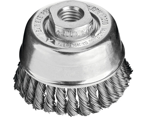 Brosse boisseau en fil d''acier pour perceuse